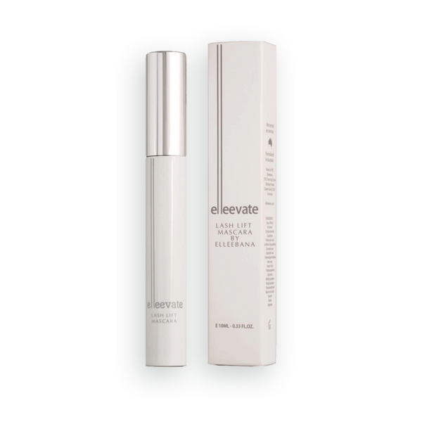 Elleevate Lash Lift Mascara by Elleebana, contains Arginine, Keratin and Biotin for strong and healthy lash growth. It is a great aftercare, retail item for clients.
